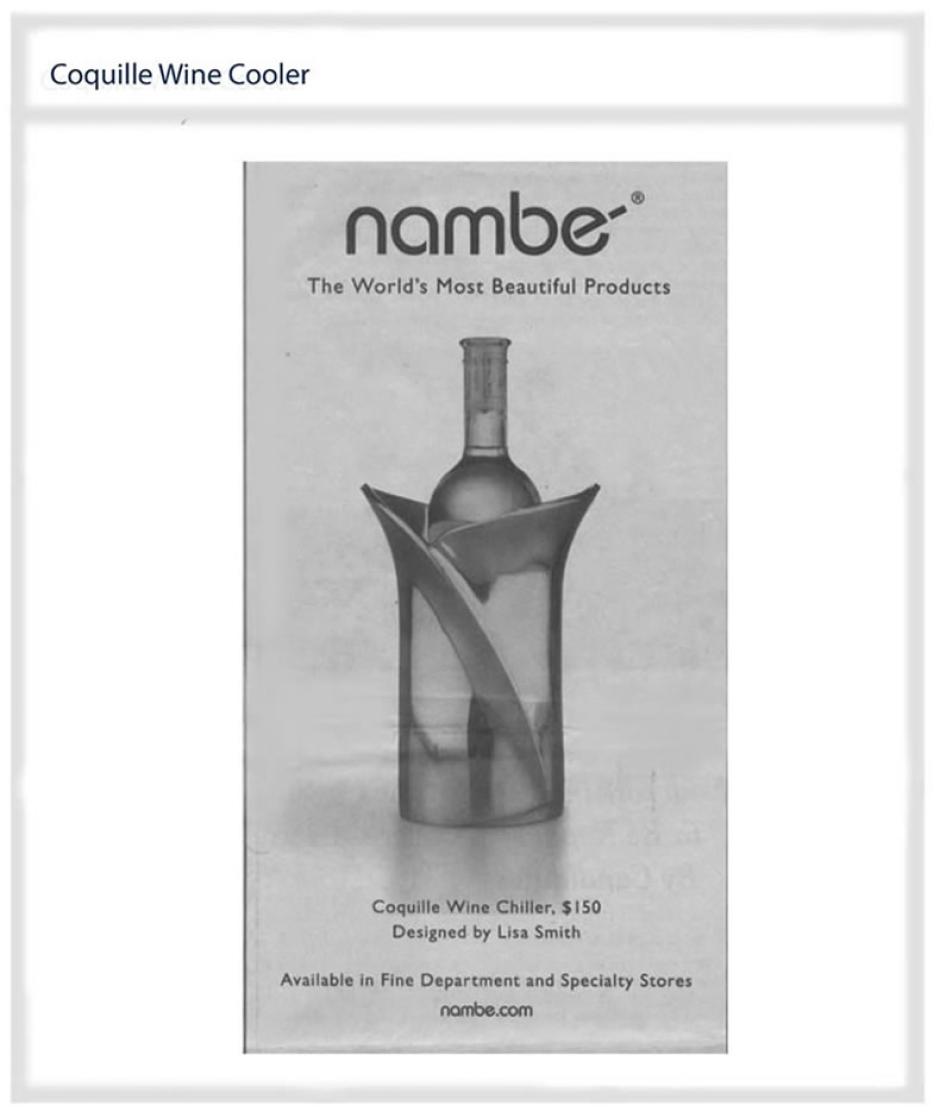 Coquille Wine Cooler